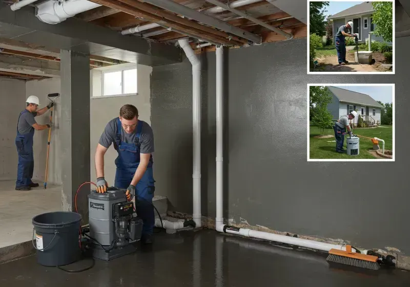 Basement Waterproofing and Flood Prevention process in Dumas, TX